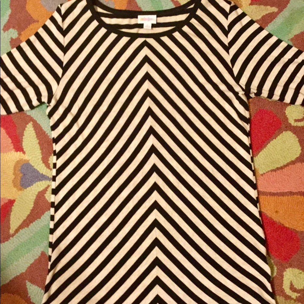 Lularoe large striped Gigi